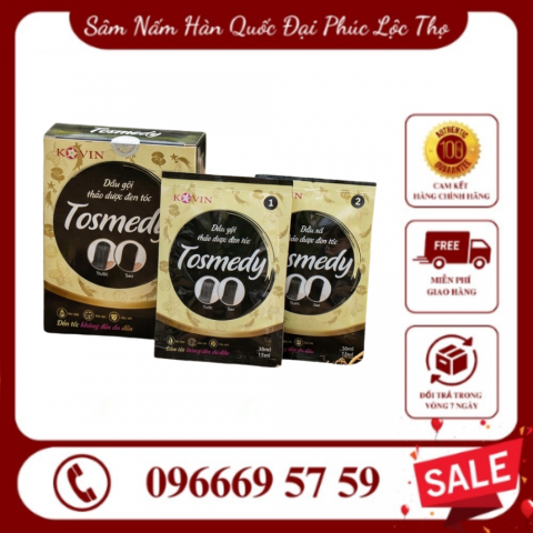Dầu gội thảo dược đen t&oacute;c TOSMEDY
